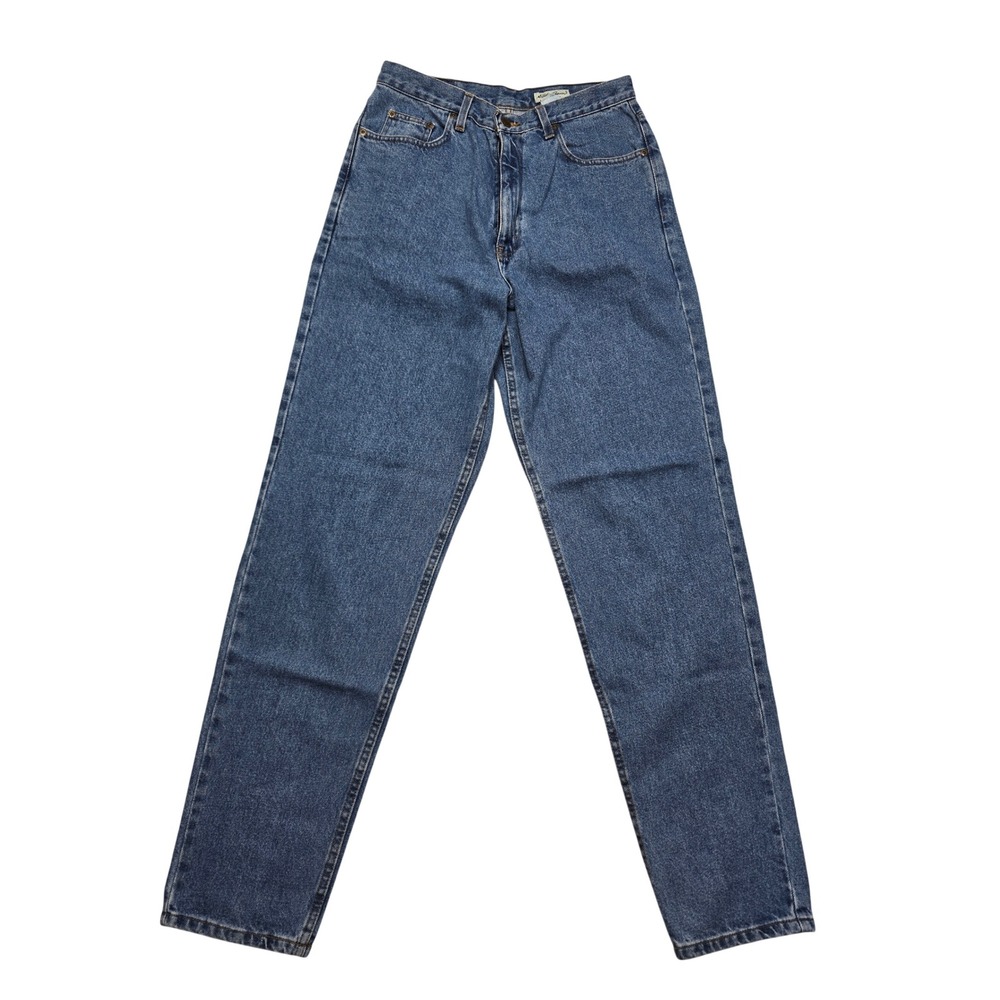 Eddie Bauer High Rise Straight Leg Jeans Medium Wash Denim Womens 10 Tall NWT